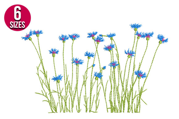 Exploring Meadow Flowers: A Fresh Embroidery Design