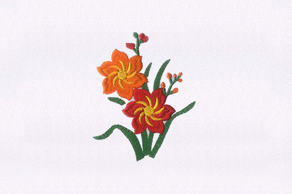 Orange Red Florals: A Vibrant Addition to Your Collection
