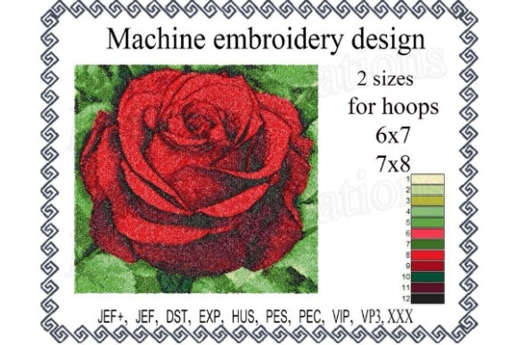 Photo Stitch Rose: A Fresh Addition to Your Embroidery Collection