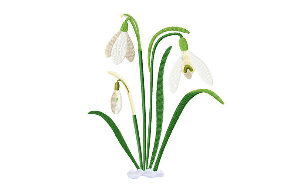 Spring Snowdrops: A Charming Addition for Boutique Apparel